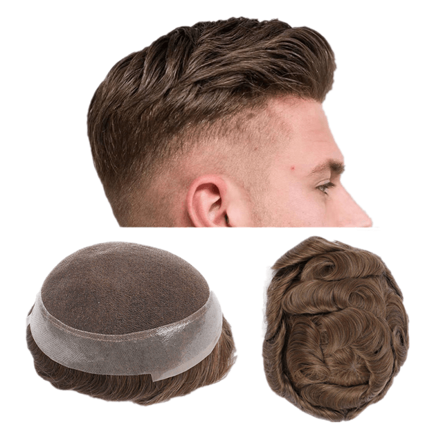 100% Human Hair Lace Wig Australia Toupee Short Human Hair Wigs