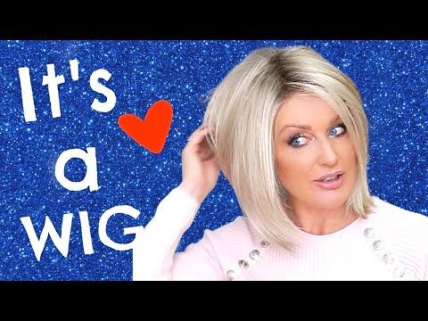 100% Human Hair Ladies Wig Chin Length Wigs, Palm Springs Blonde