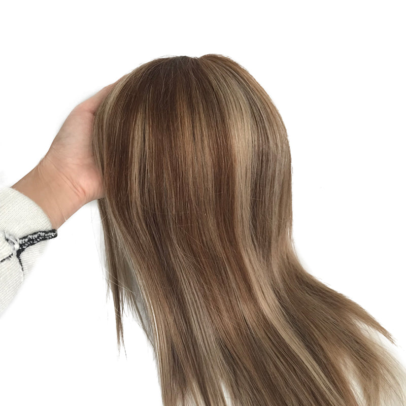 100% Human Hair Virgin Hair Mono Top