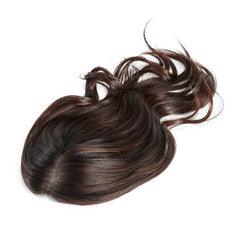 human hair topper