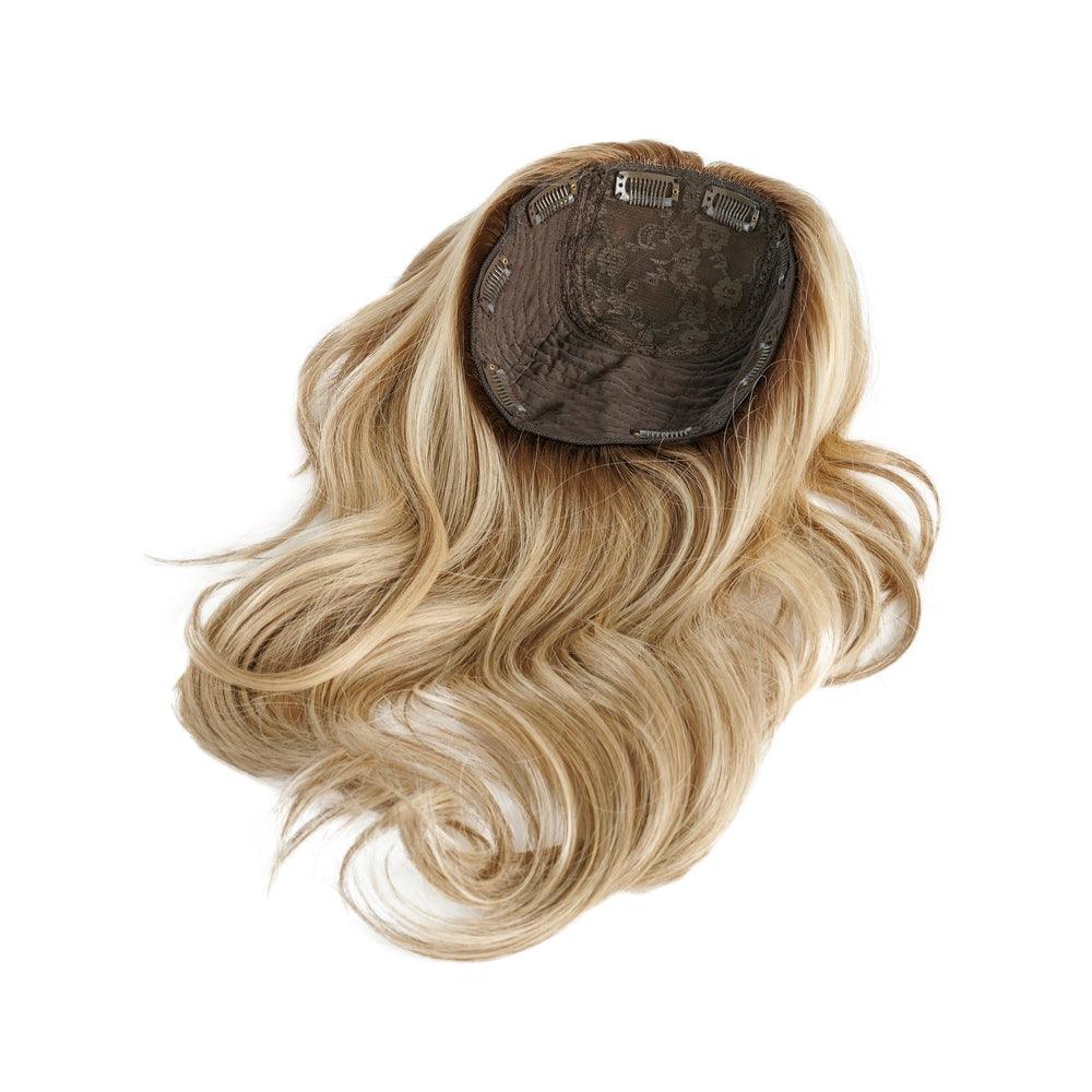 human hair topper