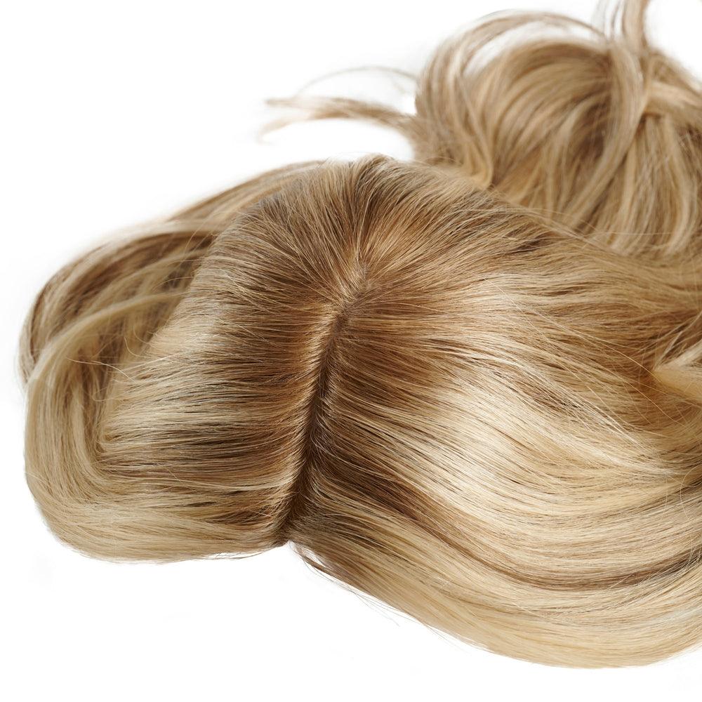 human hair topper