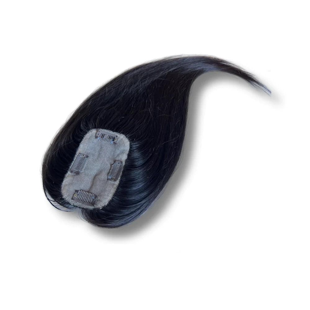 human hair topper