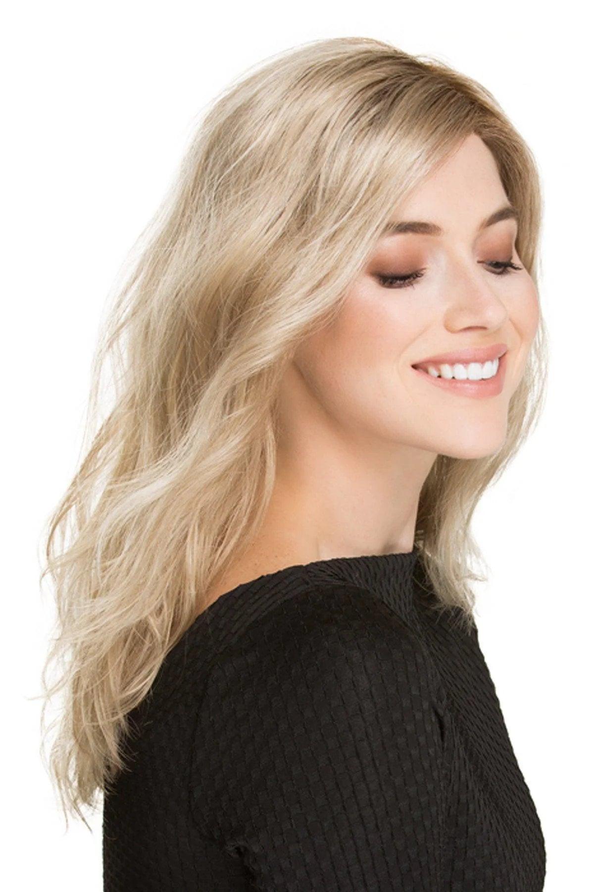 human hair topper