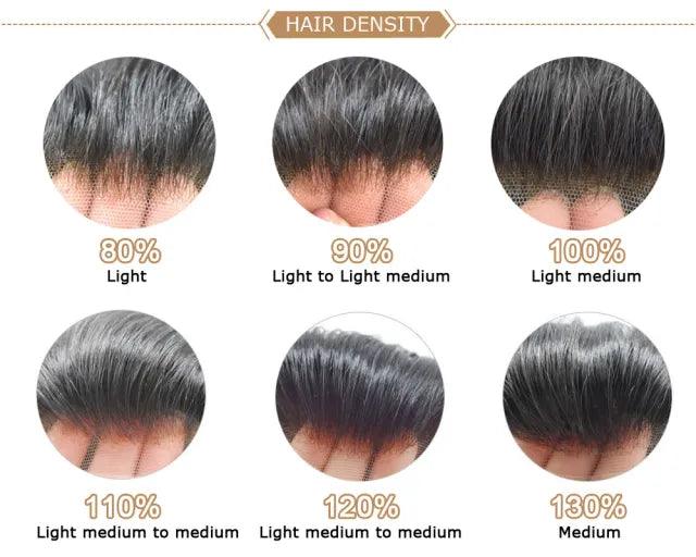 100% Human Hair Natural Mens Toupee ALI-2 Short Human Hair Wigs Undetectable