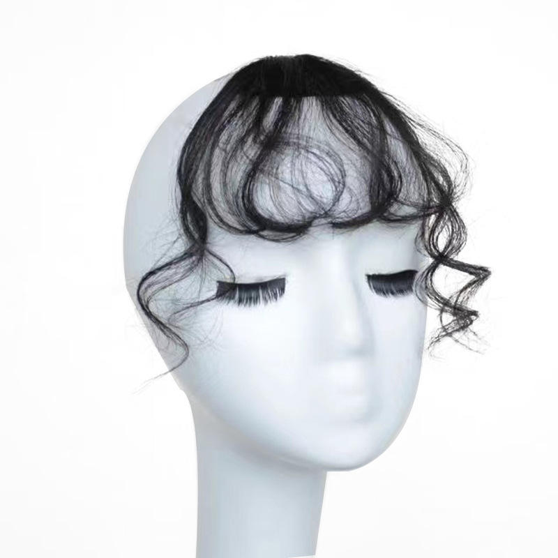 Wavy Curly Hair Bangs Remy Cuticle Hair Extension for Women