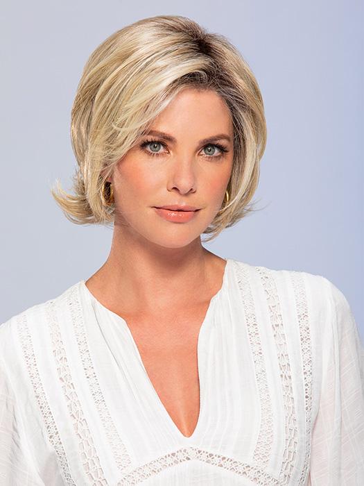 100% Human Hair Natural Bob Wigs for Women, Venice Blonde