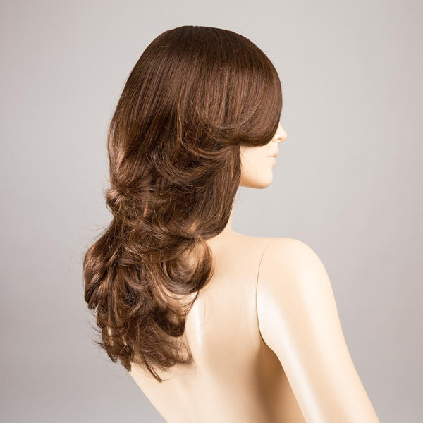 100% Human Hair Virgin Hair Long 18 Inch Wigs, Bernstein Mix & Dark Chocolate Mix