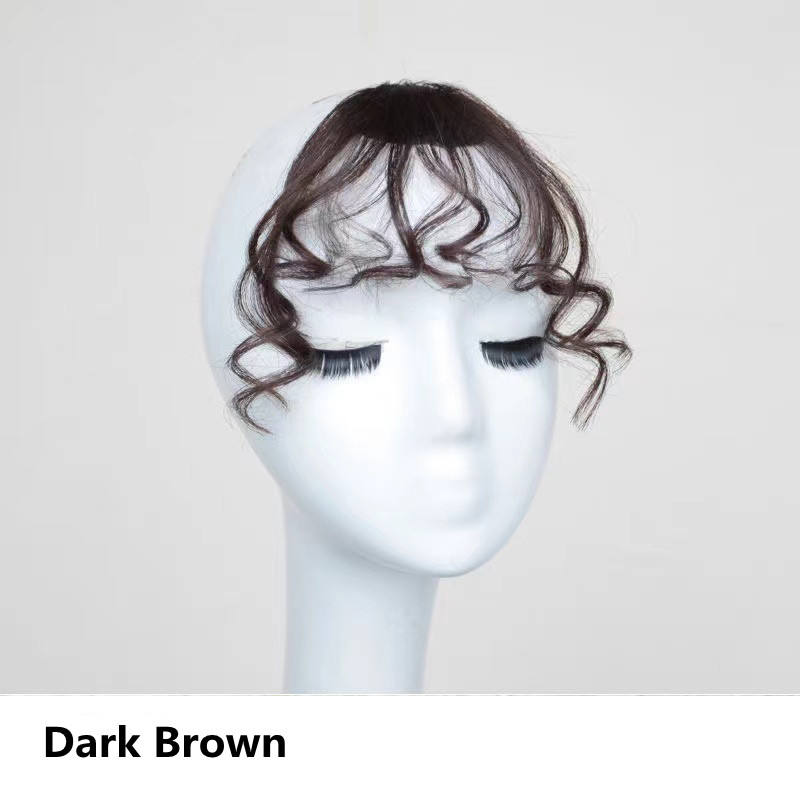 Wavy Curly Hair Bangs Remy Cuticle Hair Extension for Women