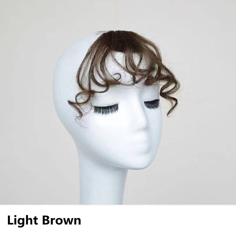 Wavy Curly Hair Bangs Remy Cuticle Hair Extension for Women