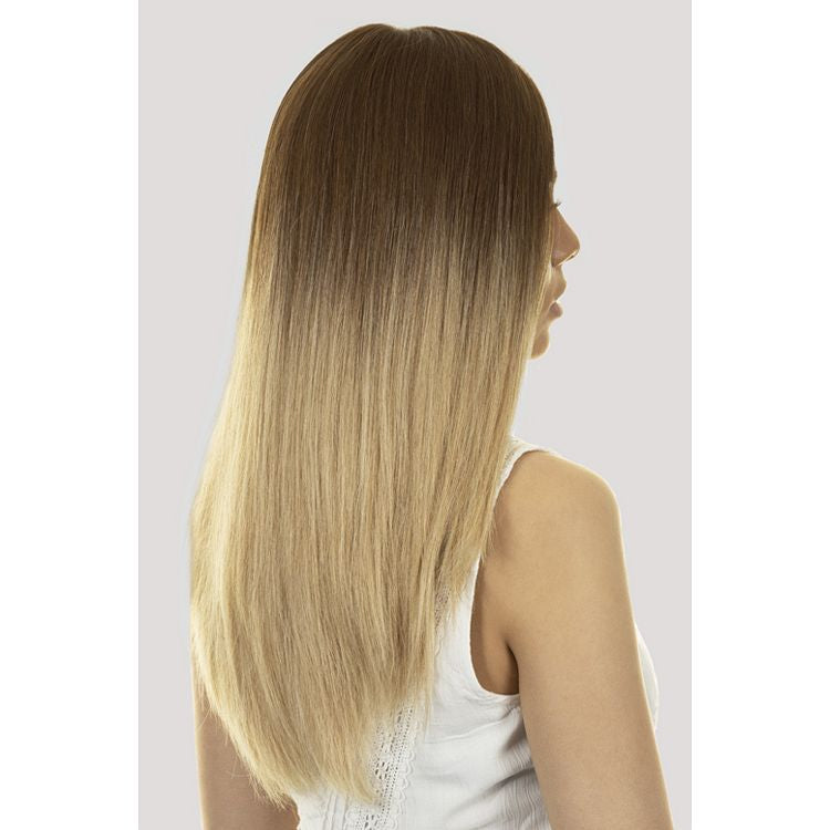 100% Human Hair Virgin Hair Ladies Wig Long Wigs, 9HH Blonde Rooted