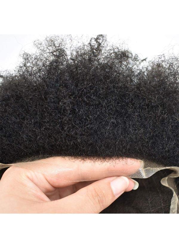100% Human Hair Full Lace Wig Human Hair Toupee for Men