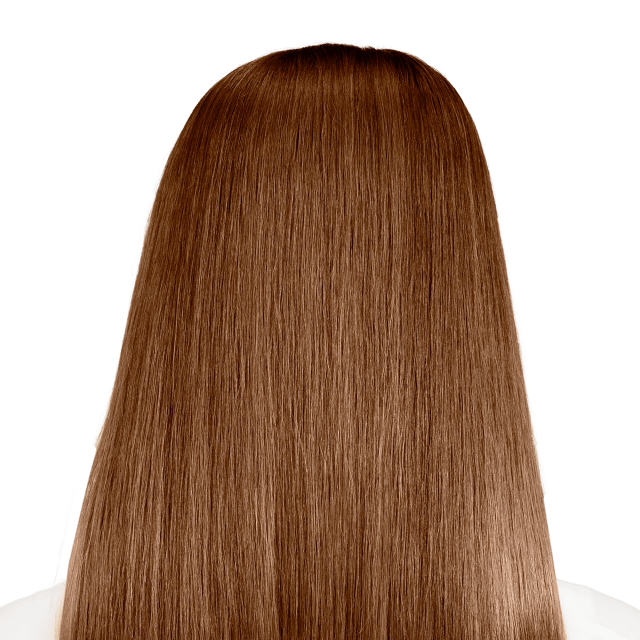 100% Human Hair Virgin Hair Womens Wigs Long 16-20 Inch Wig, Light Golden Brown