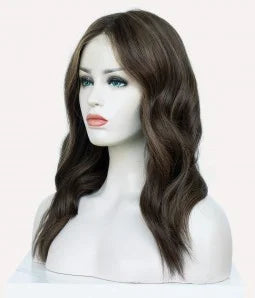 100% Human Hair Virgin Hair Wigs for Women, Lace Front Wig, Blonde Dark Roots Sunkissed Highlights
