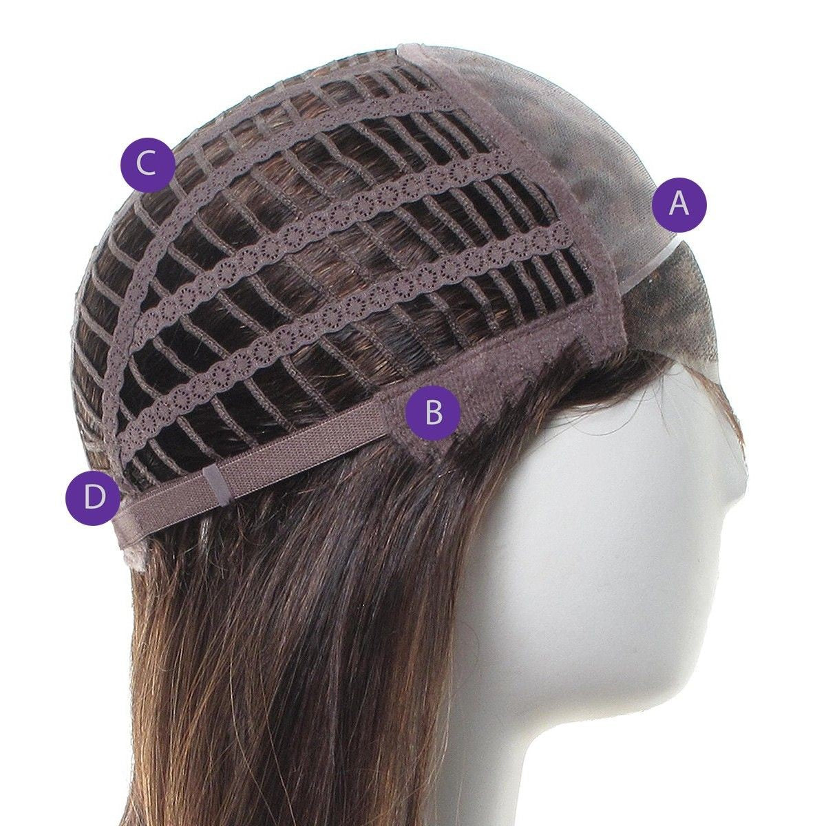 100% Human Hair Bob Wigs for Women, Chocolate Cherry & Toffee Truffle