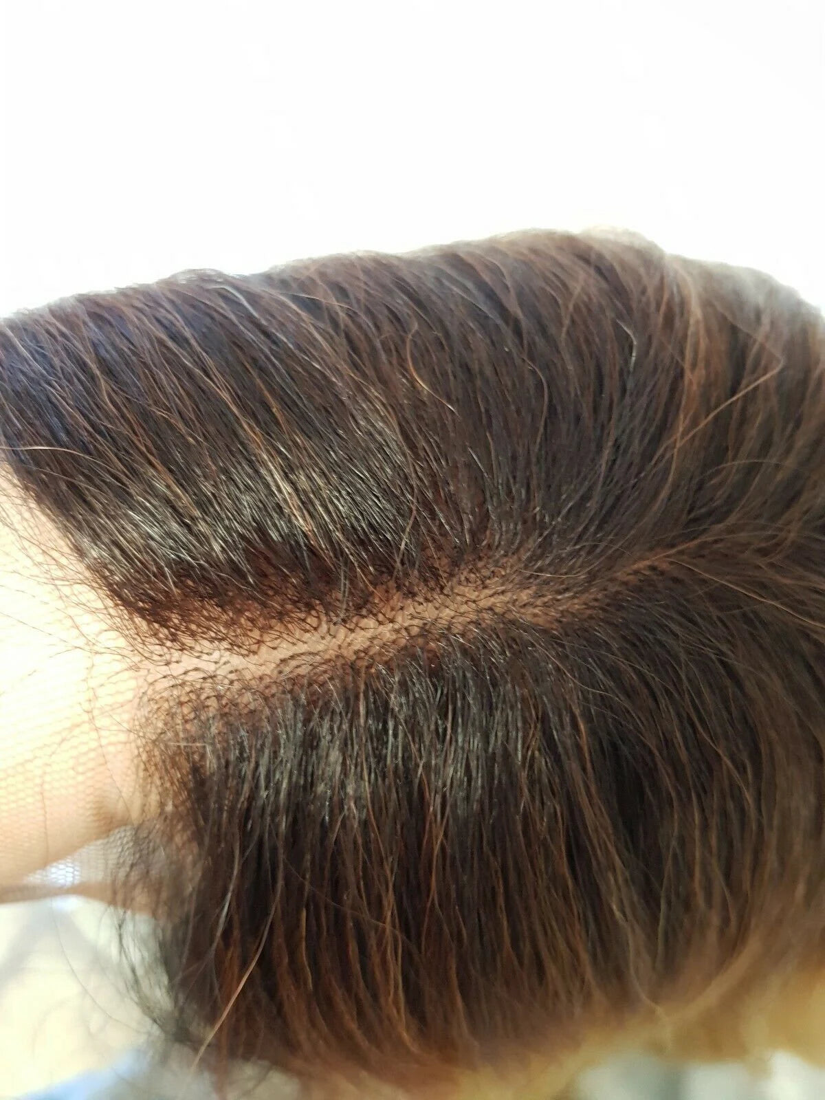 100% Human Hair Virgin Hair Womens 14-16/20-22'' Inch Wig, Golden Blonde