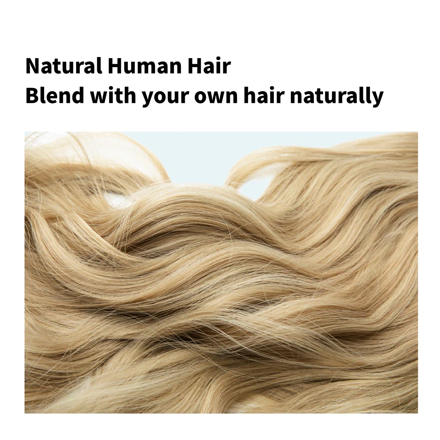 Premium Halo Extension 100% Human Hair Light Brown Classic Hair Extensions