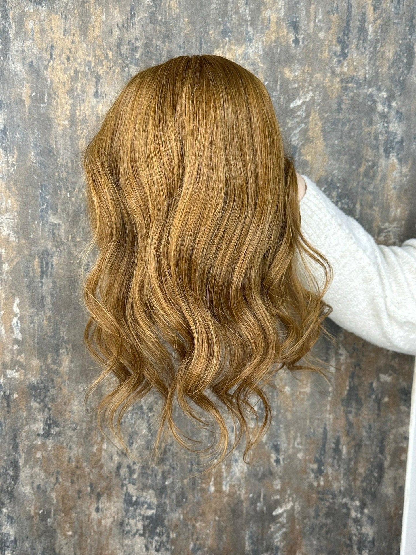 human hair topper