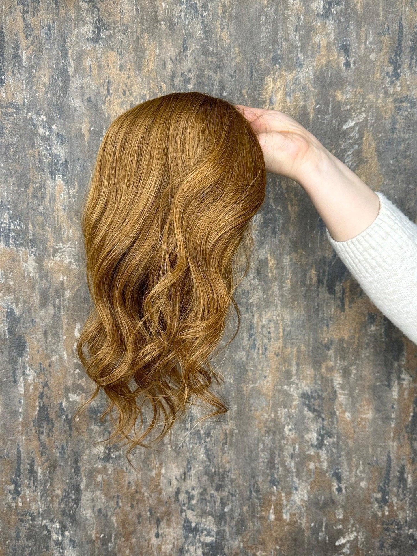 human hair topper