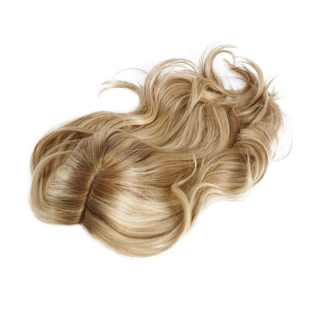 human hair topper