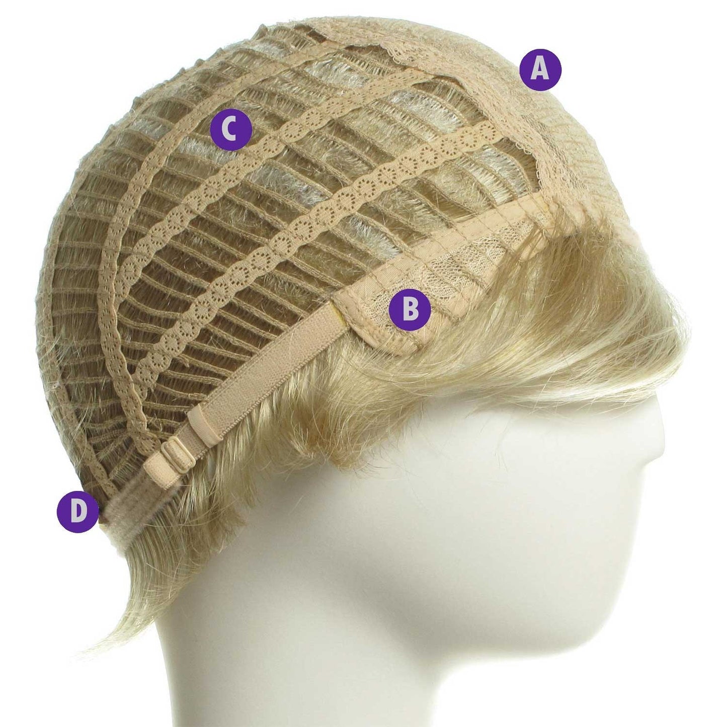 100% Human Hair Top Remy Hair Creamy Blonde Wigs Real Human Hair for Women