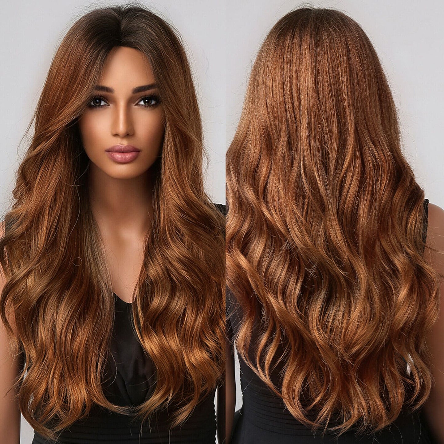 Premium Halo Extension 100% Human Hair Light Brown Classic Hair Extensions