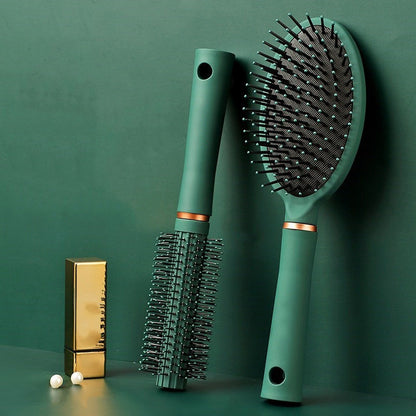 Dark Green High-quality Air Cushion Comb Hair Extension Brush