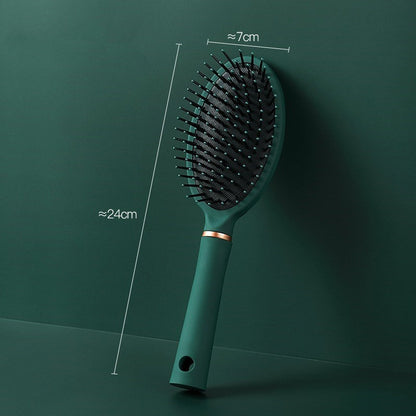 Dark Green High-quality Air Cushion Comb Hair Extension Brush