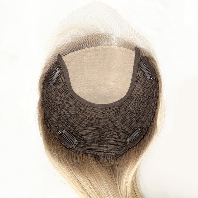 human hair topper