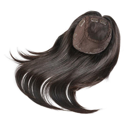 human hair topper