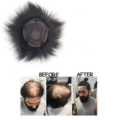 human hair topper