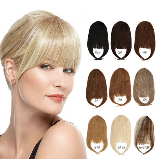 3 Clip Trendco Natural Hair Dense Heavy Bangs For Women Hair