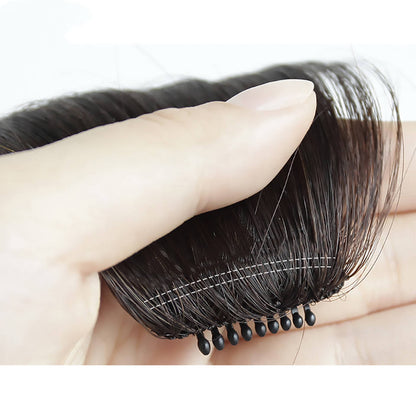 Hair Extensions Bang Hair Middle-part Bangs Patch for Women