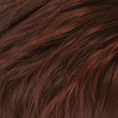 100% Human Hair Natural Chin Length Wig Bob Wigs for Women, Creamy Glow Rooted & Rich Chestnut Glow