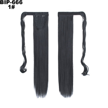 Classic Hair Extension Straight Natural Band Ponytail