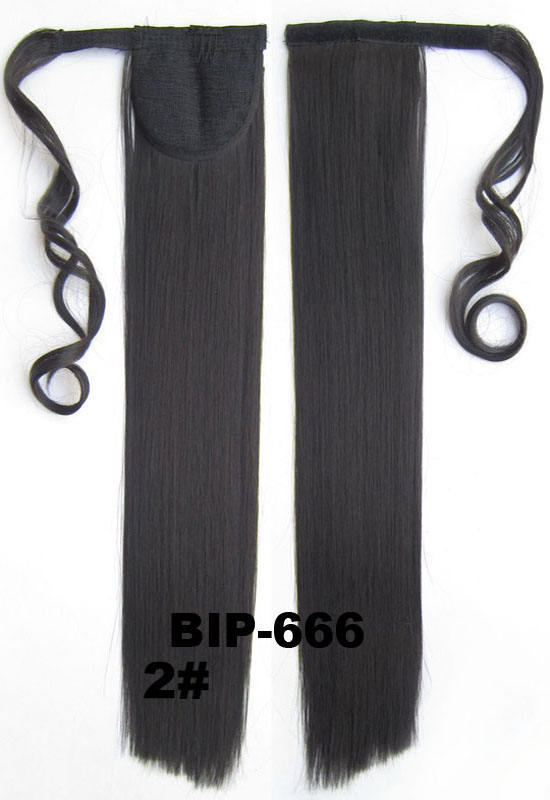 Classic Hair Extension Straight Natural Band Ponytail