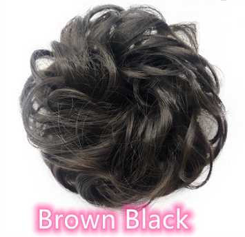 Curly Hairpieces Wavy Hair Donut Bun for Women UK