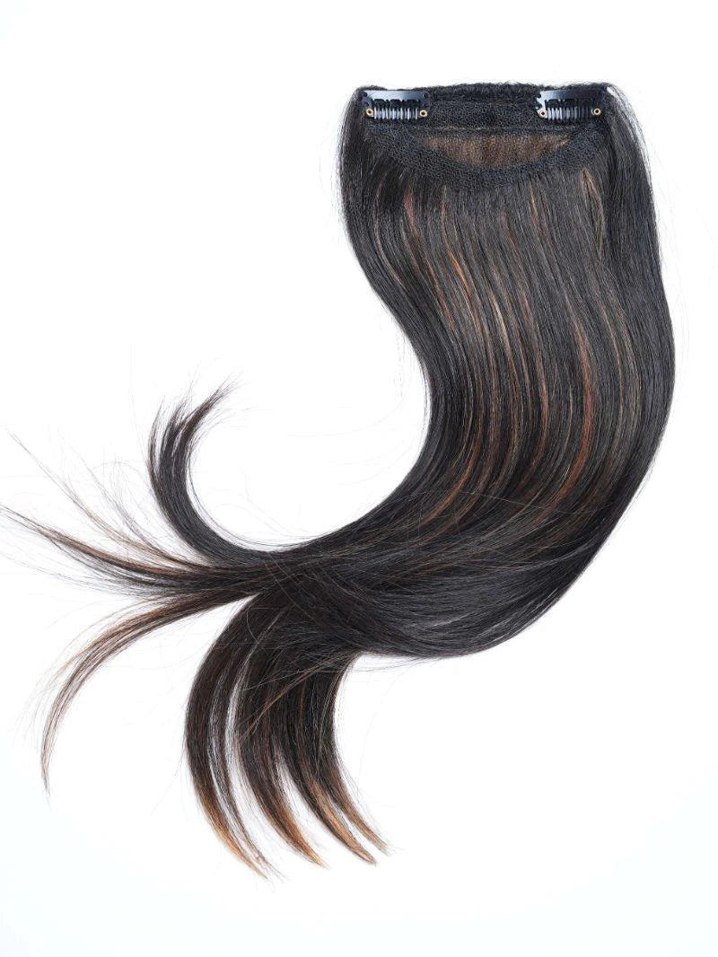 100% Human Hair Extension Seamless Clip-In Patch, Ombre Blonde Colour Hair