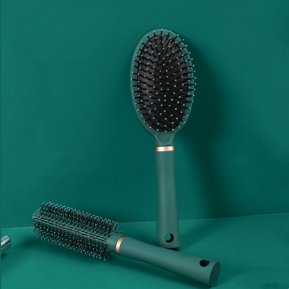 Dark Green High-quality Air Cushion Comb Hair Extension Brush