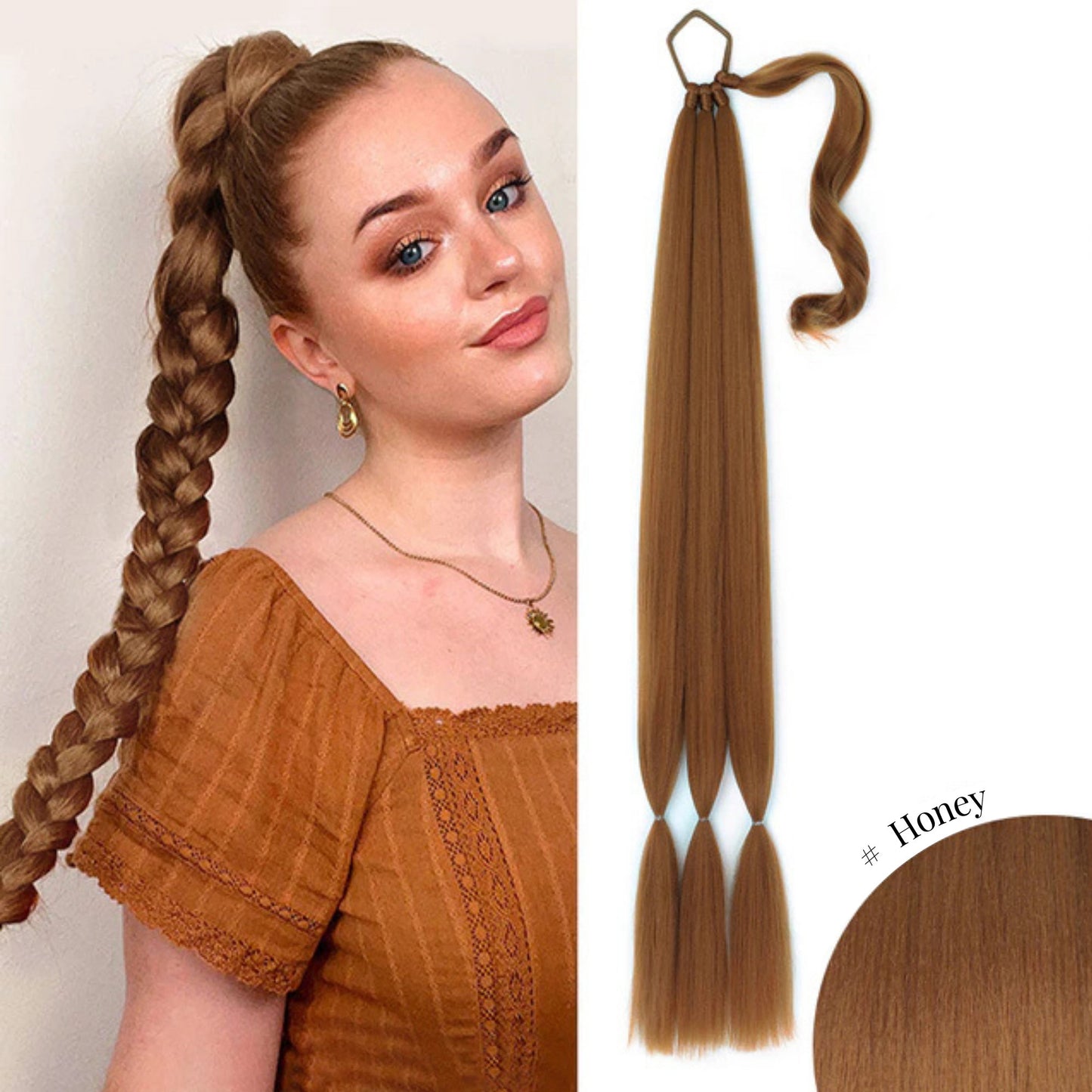 100% Human Hair Extension Hair for Braids