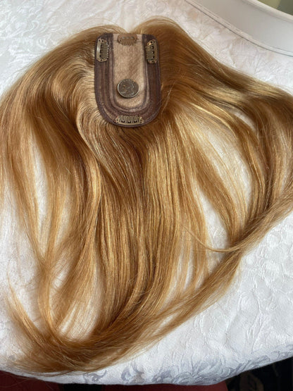 human hair topper