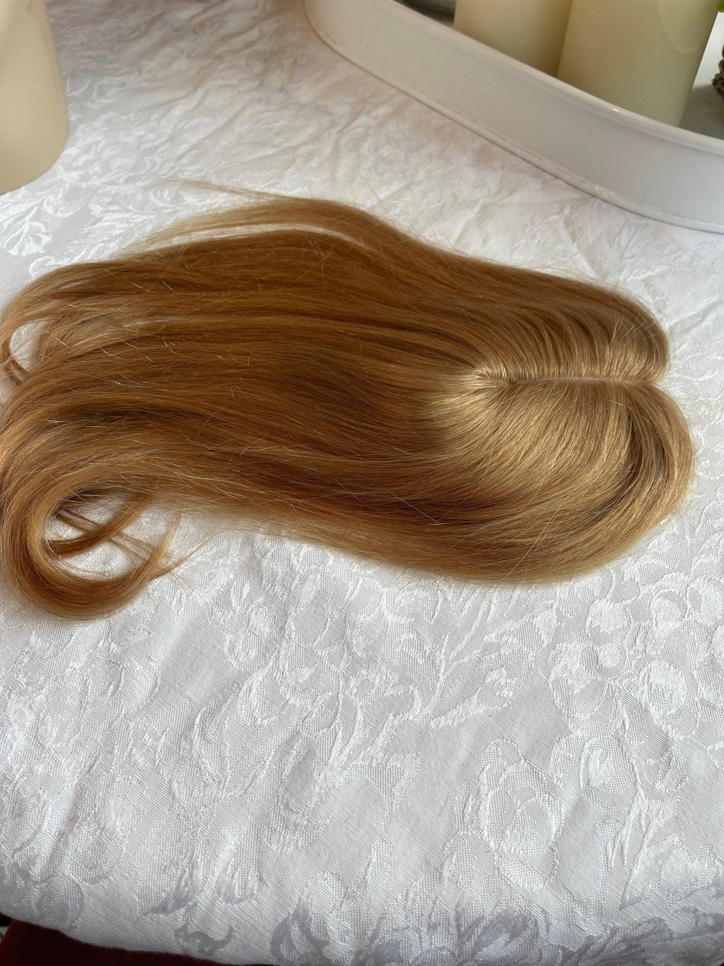 human hair topper