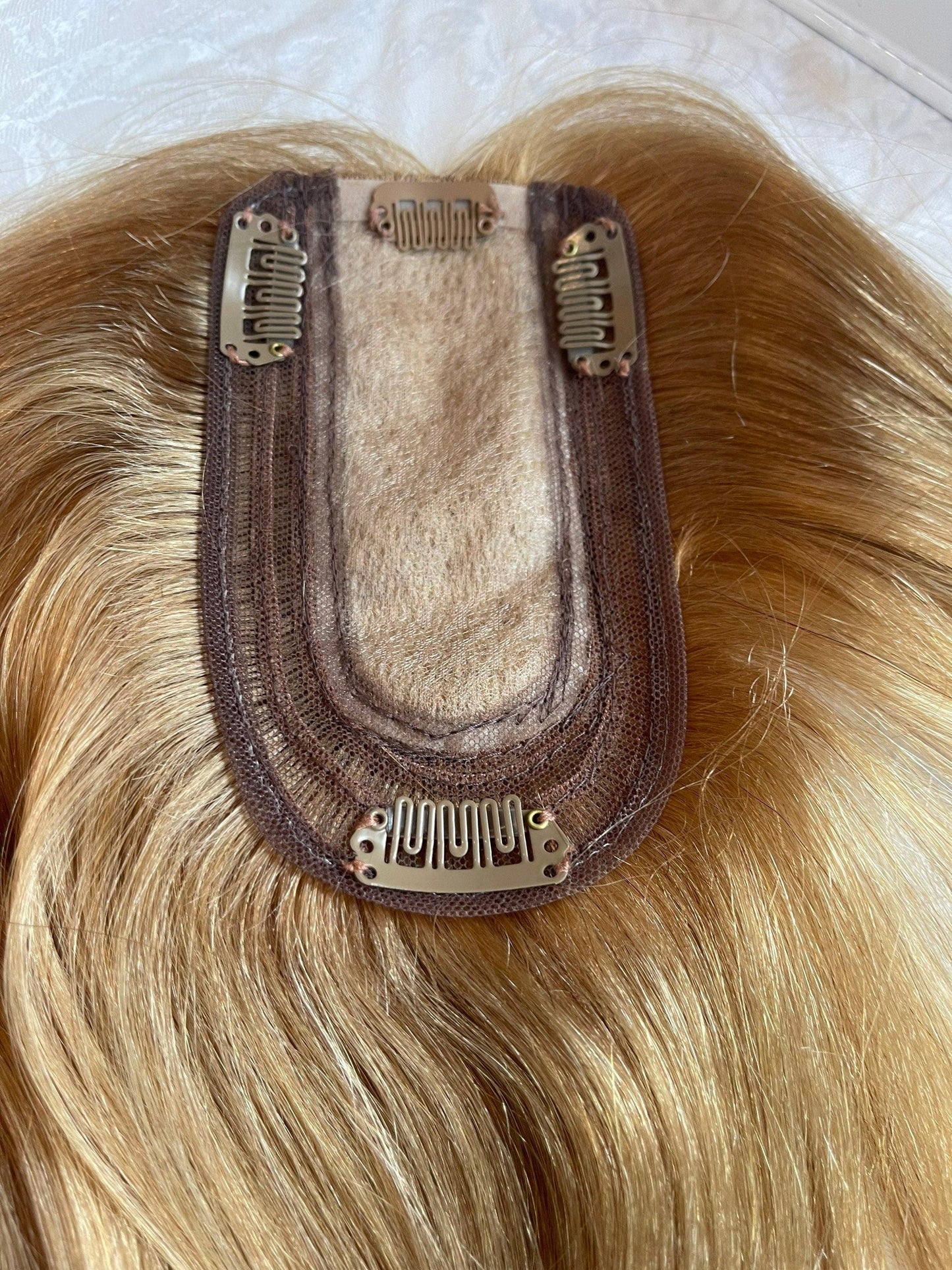 human hair topper